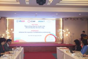 I-THRIVE supports capacity building for rehab professionals in Thua Thien – Hue and Quang Nam